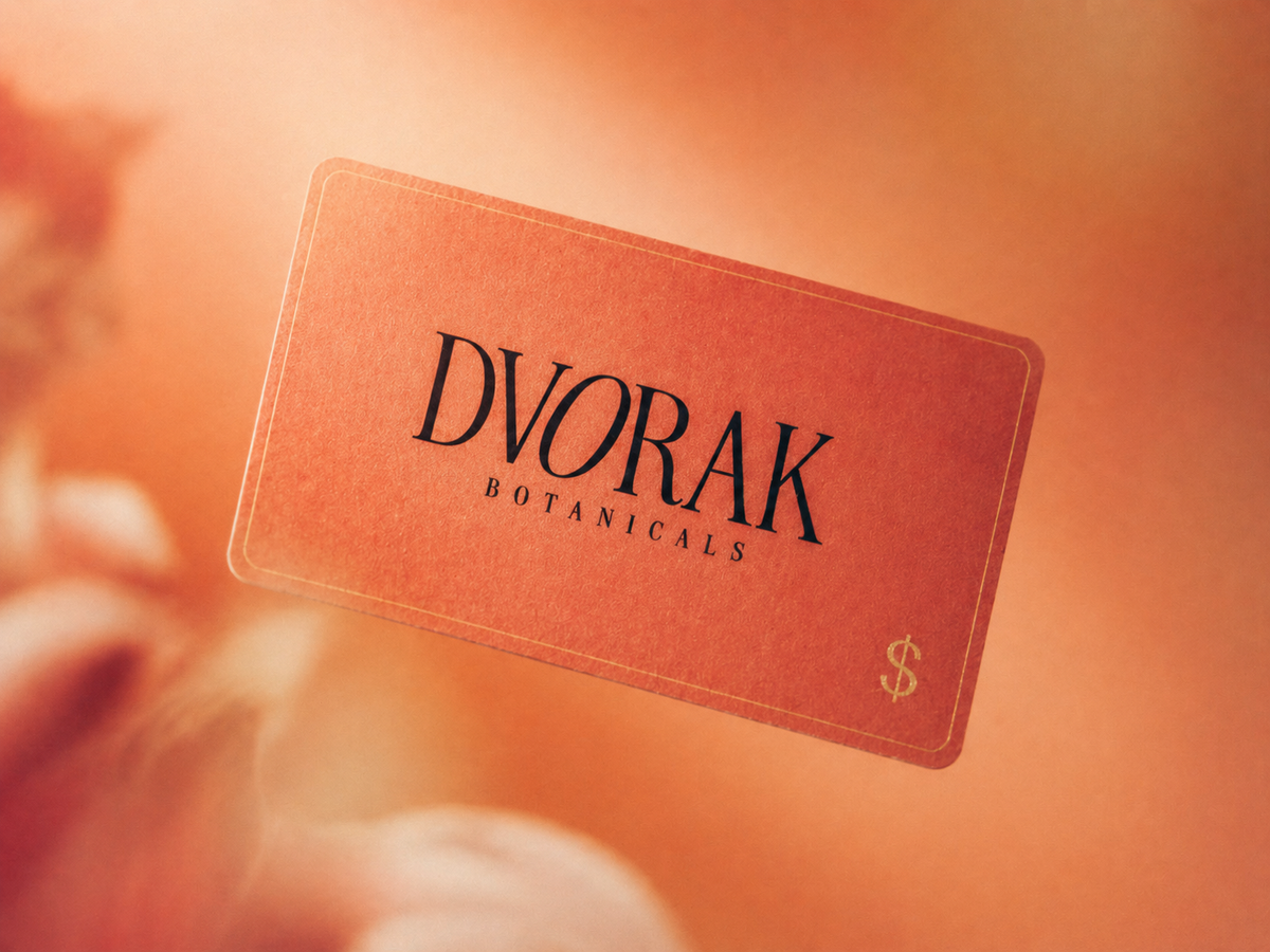 Dvorak Botanicals Gift Card